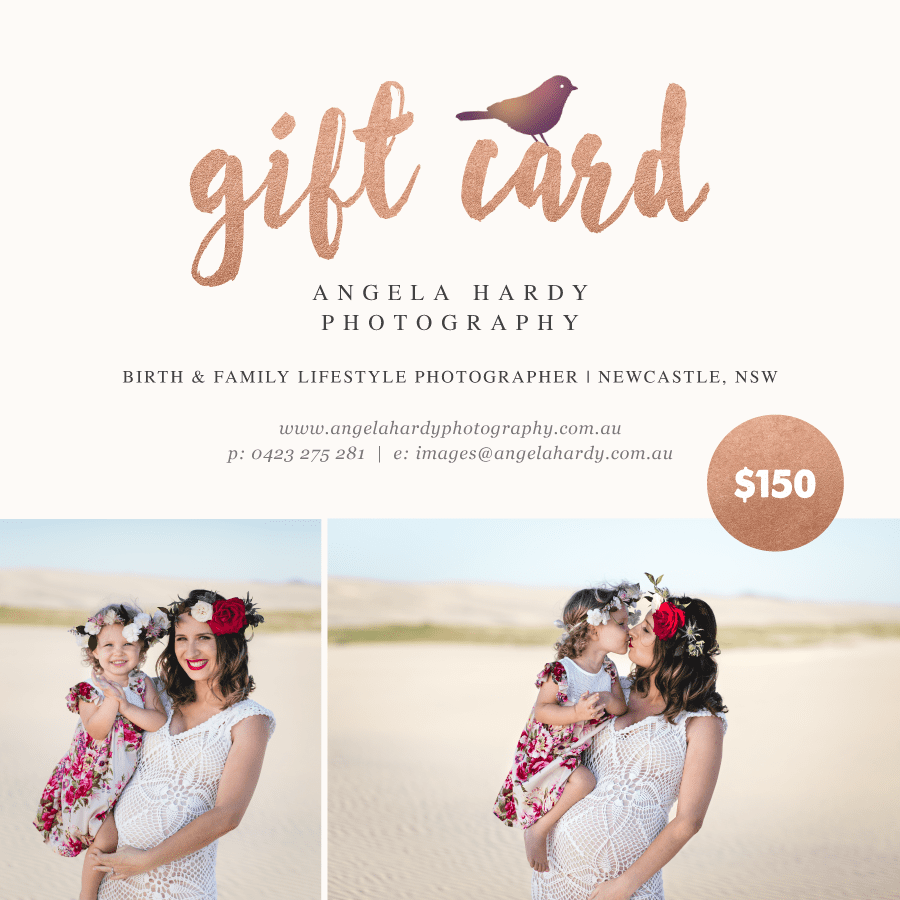 Angela Hardy Photography Gift Card