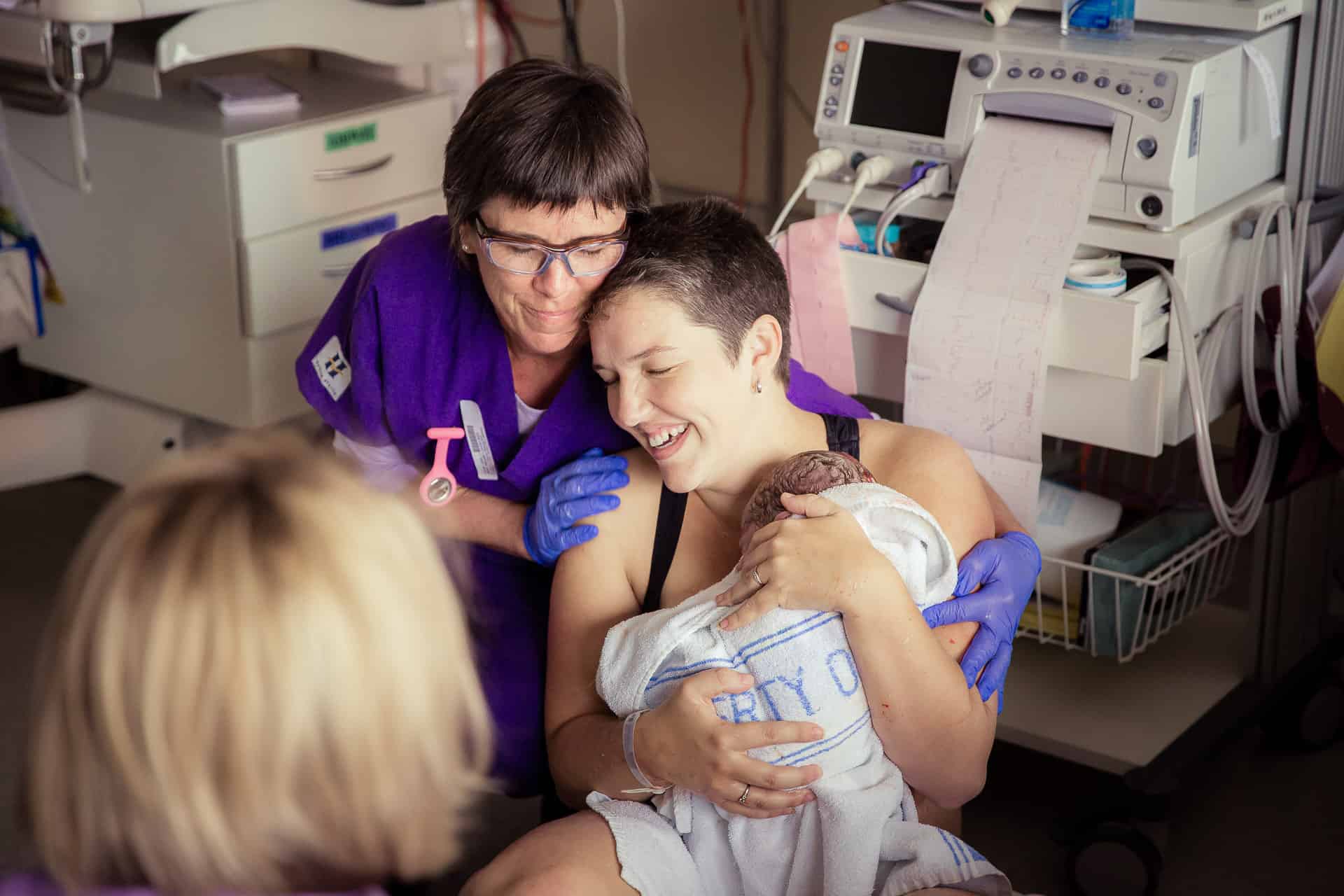 Newcastle Birth Photographer Angela Hardy captures Marcus' birth