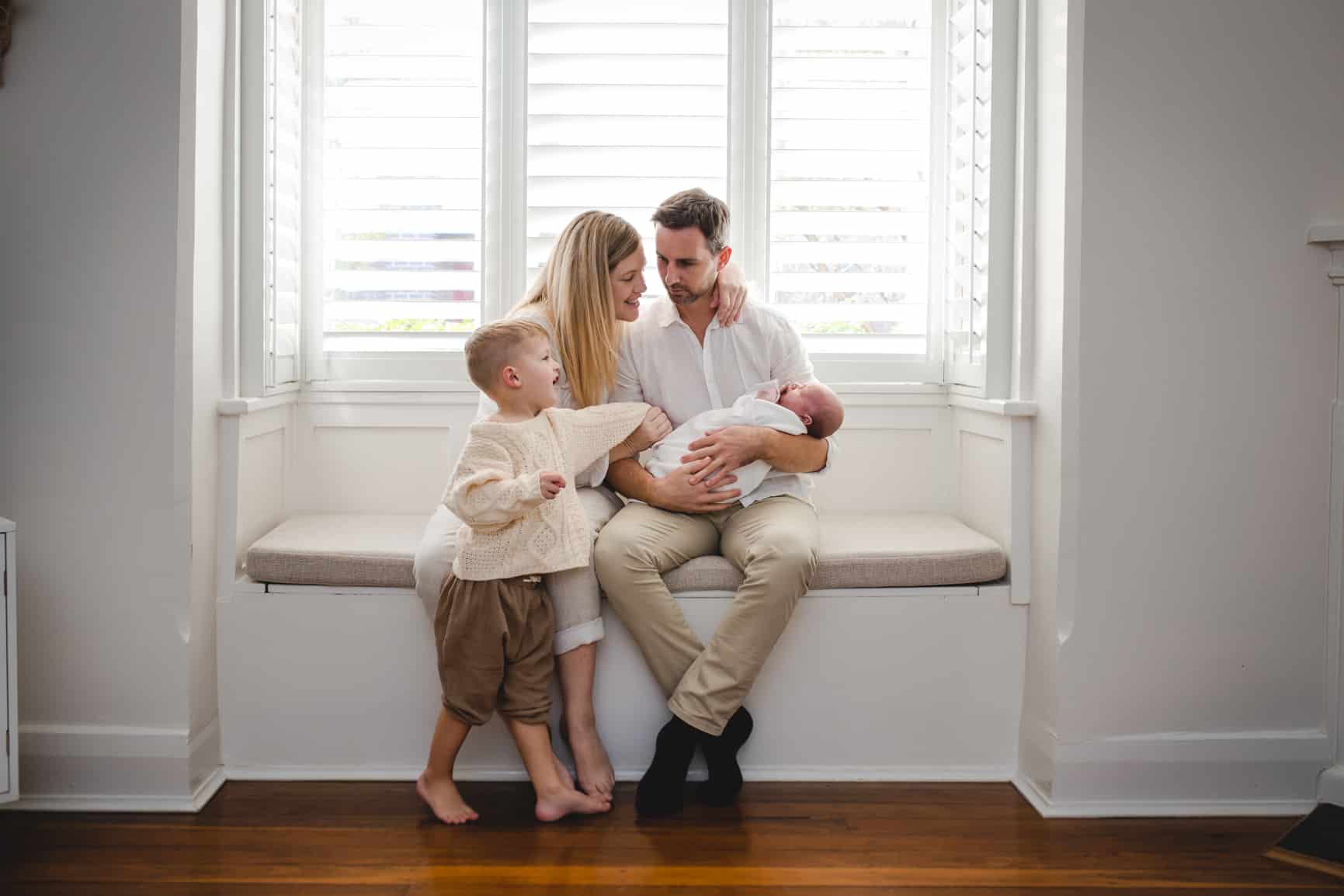 Newcastle Newborn Photographer Angela Hardy captures Winter's homecoming